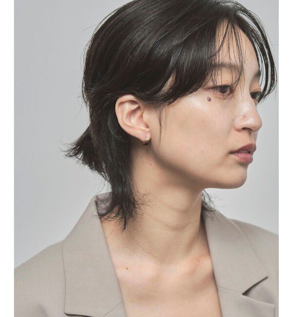 Jouete「フープピアス スクエア」|ピアス|