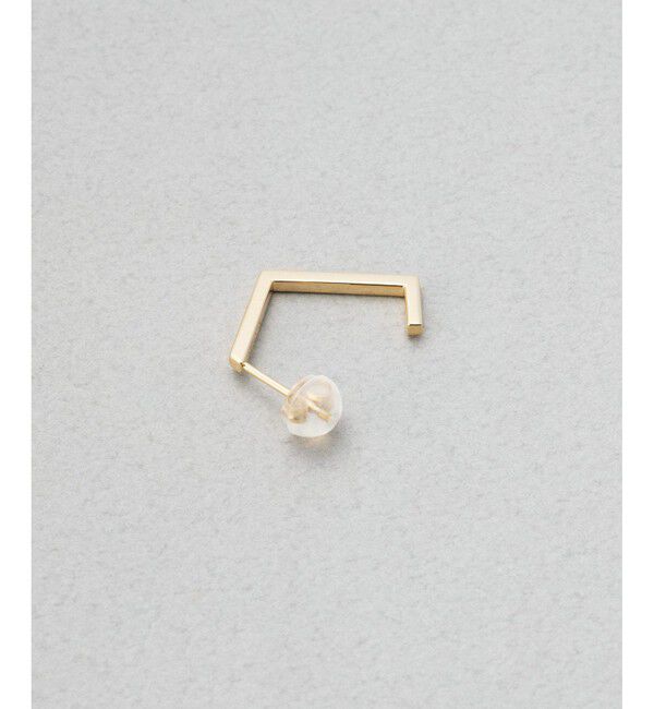 Jouete「[サスペンダー] K10YG ピアス ポリゴン」|ピアス|