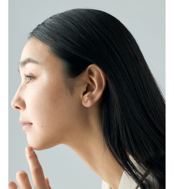 Jouete「[サスペンダー] K10YG ピアス ポリゴン」|ピアス|