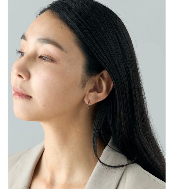 Jouete「[サスペンダー] K10YG ピアス ポリゴン」|ピアス|