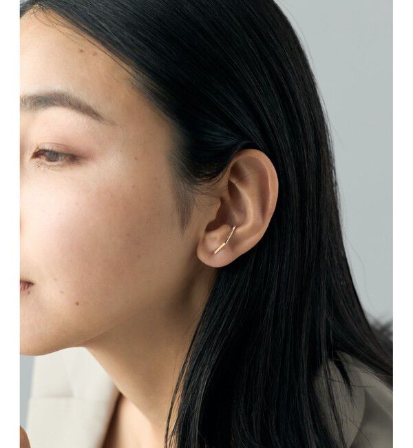 Jouete「[サスペンダー] K10YG ピアス ポリゴン」|ピアス|