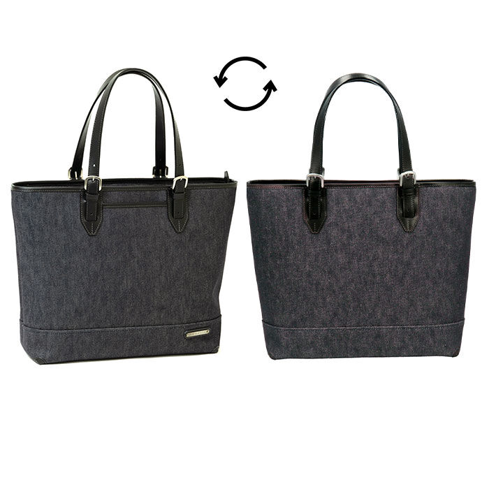 BACKYARD FAMILY「ビジネス トートバッグ メンズ 通販 ブランド INNFITH デニム 通勤 通学 A4 多収納」|トートバッグ|