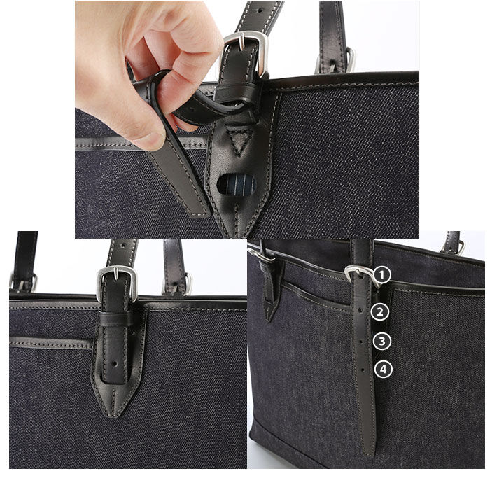 BACKYARD FAMILY「ビジネス トートバッグ メンズ 通販 ブランド INNFITH デニム 通勤 通学 A4 多収納」|トートバッグ|