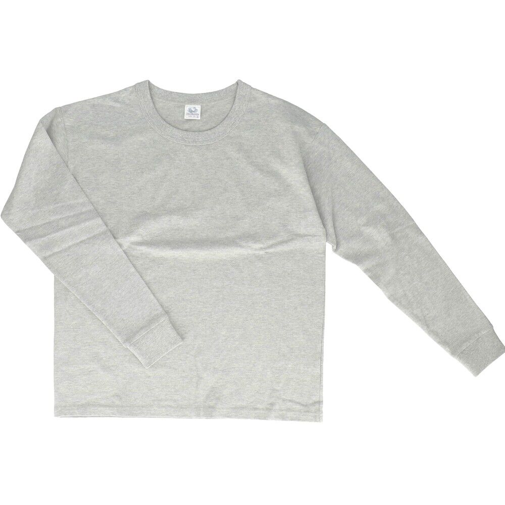 BACKYARD FAMILY「フルーツオブザルーム ロンT 通販 FRUIT OF THE LOOM Tシャツ 長袖 メンズ」|Tシャツ・カットソー|グレー1
