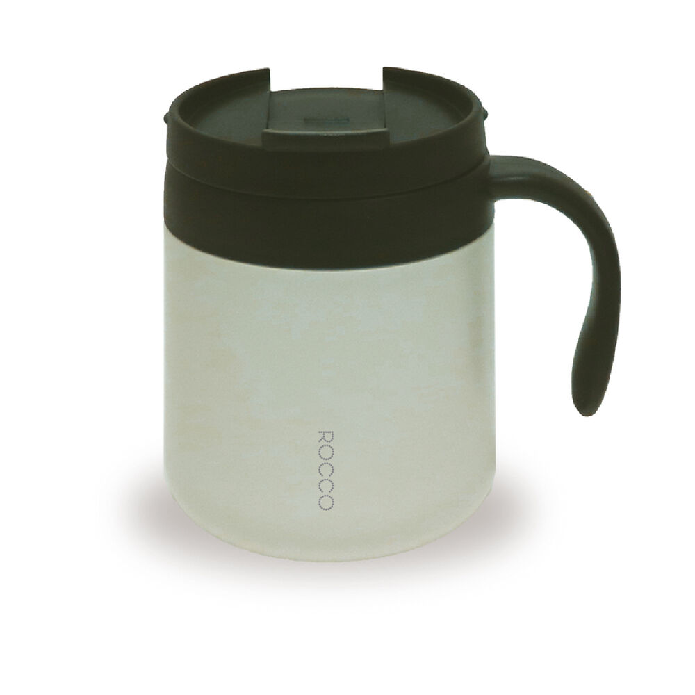 BACKYARD FAMILY「マグカップ 保温 保冷 蓋付き 通販 ROCCO ロッコ コップ コーヒーカップ スープジャー」|グラス・マグカップ|ホワイト1