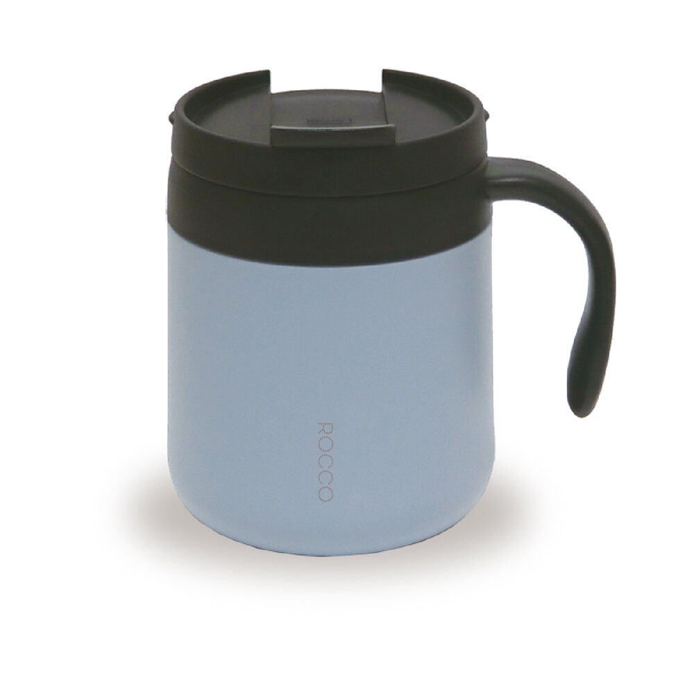 BACKYARD FAMILY「マグカップ 保温 保冷 蓋付き 通販 ROCCO ロッコ コップ コーヒーカップ スープジャー」|グラス・マグカップ|ブルー1