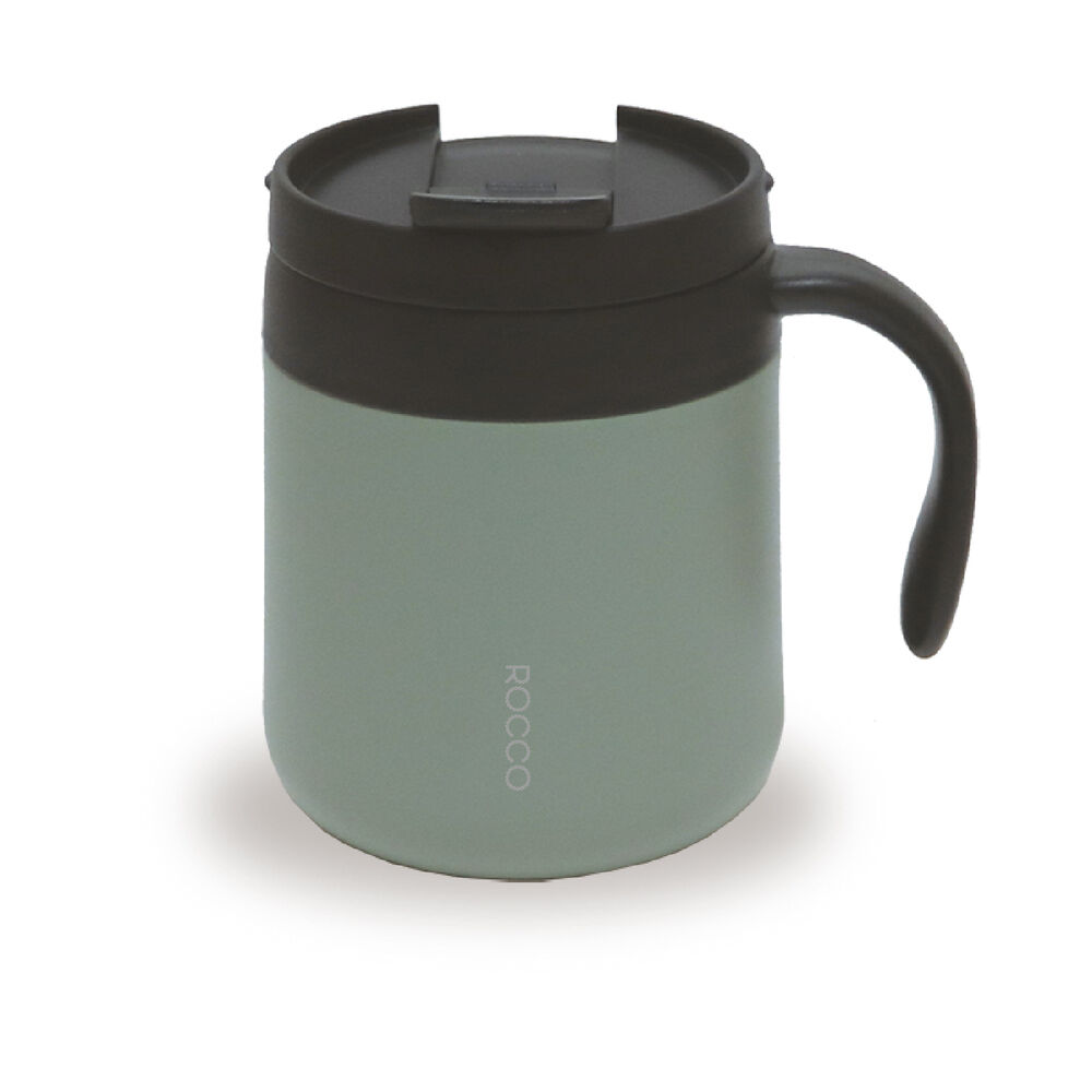BACKYARD FAMILY「マグカップ 保温 保冷 蓋付き 通販 ROCCO ロッコ コップ コーヒーカップ スープジャー」|グラス・マグカップ|グリーン1