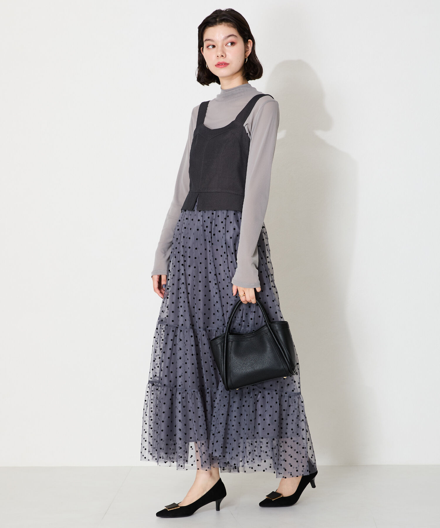 WA Oriental TRaffic「2wayスクエアモチーフヒールパンプス/42305」|パンプス|