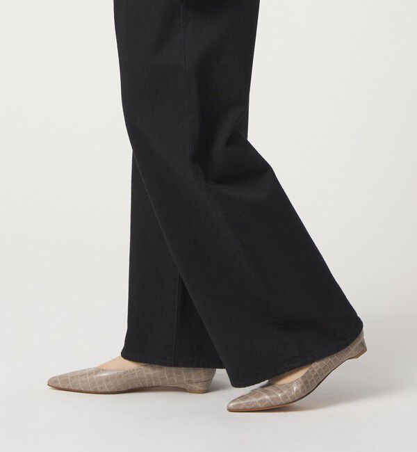 ODETTE E ODILE「ポインテッドプレーン フラット20&darr;&uarr;」|パンプス|