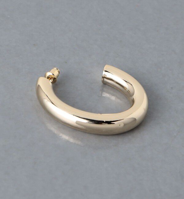 UNITED ARROWS「オーバル フープピアス」|ピアス|