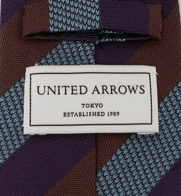 UNITED ARROWS「レジメンタル ストライプ ネクタイ」|ネクタイ・蝶ネクタイ|