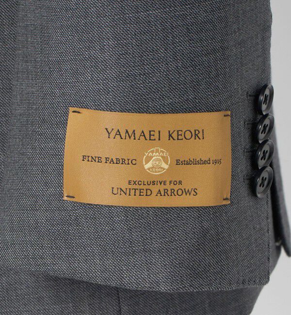 UNITED ARROWS「山栄 シャークスキン シングル3ボタン スーツ REGULAR MODEL‐ストレッチ‐」|スーツ|