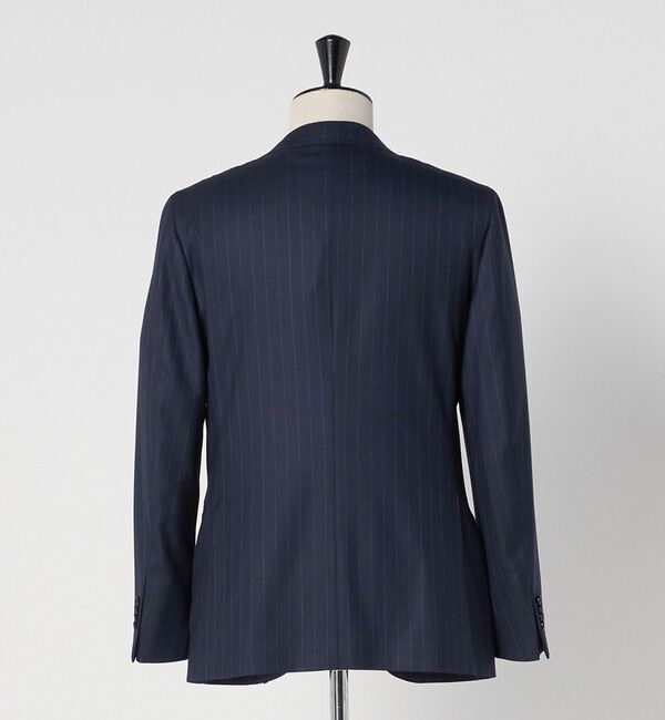 UNITED ARROWS「シャークスキン ストライプ シングル3B  スーツ S‐MODEL ヨコストレッチ・撥水・防しわ」|スーツ|