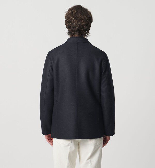 UNITED ARROWS「ARYES ジャージメルトン オーディナリー ダブル 4ボタンジャケット」|テーラードジャケット|