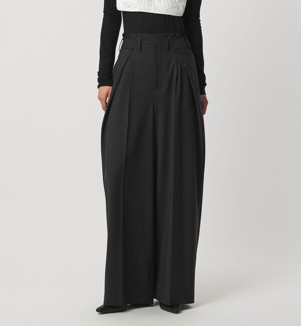 AEWEN MATOPH「＜AEWEN MATOPH＞インタックパンツ」|その他|BLACK