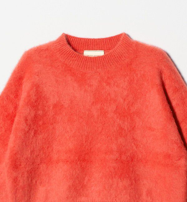 UNITED ARROWS「フォックスカシミヤ ハーフスリーブ Tニット UYHSP」|ニット・セーター|