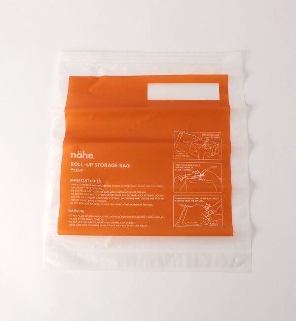 UNITED ARROWS green label relaxing「＜nahe＞ロールアップストレージバッグ M 3枚セット 圧縮袋」|トラベルグッズ|