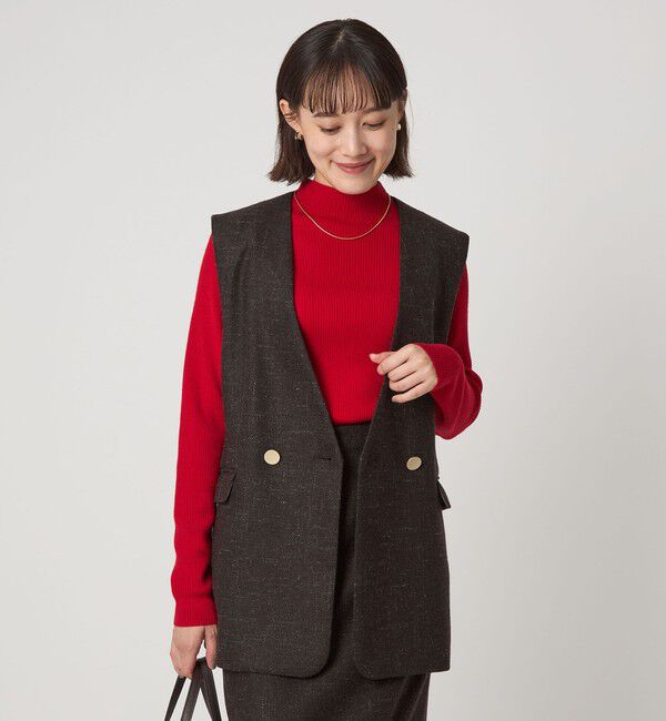 UNITED ARROWS green label relaxing「スラブ ジレ 」|ベスト・ジレ|