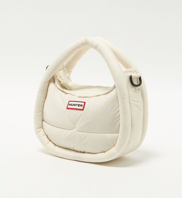 UNITED ARROWS green label relaxing「＜HUNTER＞フレイムド パファー ホーボー バッグ （ミディ）」|ショルダー・メッセンジャー|