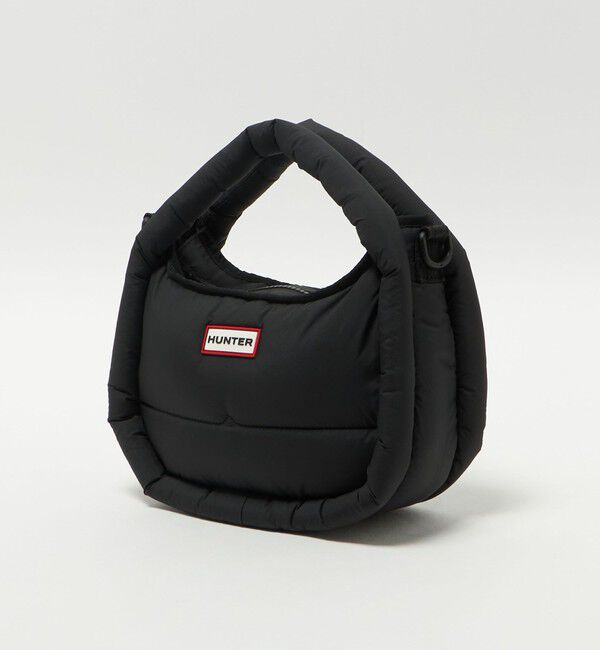 UNITED ARROWS green label relaxing「＜HUNTER＞フレイムド パファー ホーボー バッグ （ミディ）」|ショルダー・メッセンジャー|