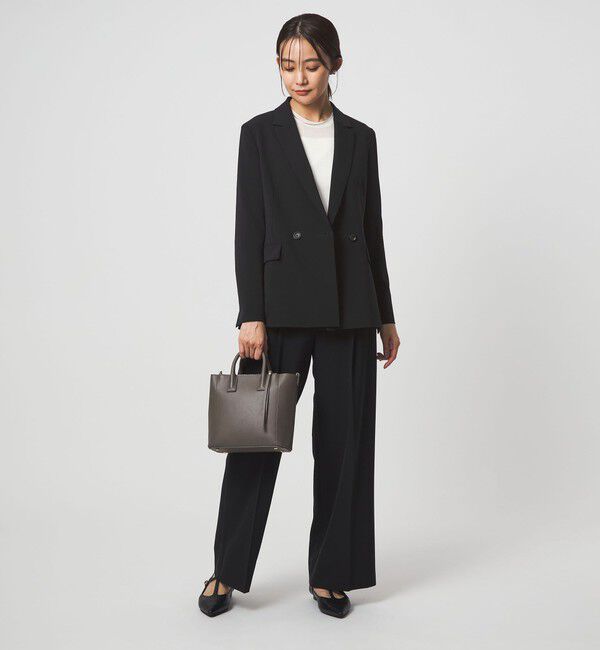 UNITED ARROWS green label relaxing「［size SHORTあり］パウドレ ダブル ジャケット ウォッシャブル ストレッチ」|テーラードジャケット|