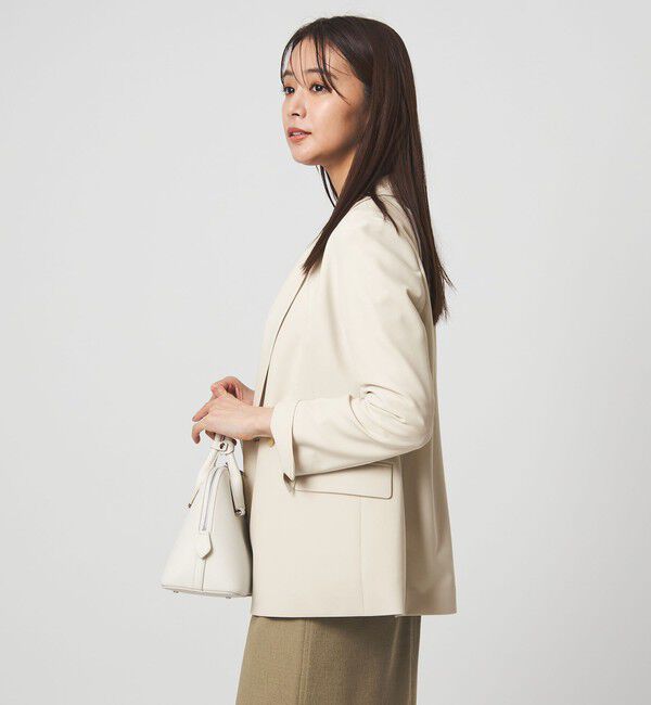 UNITED ARROWS green label relaxing「［size SHORTあり］パウドレ ダブル ジャケット ウォッシャブル ストレッチ」|テーラードジャケット|