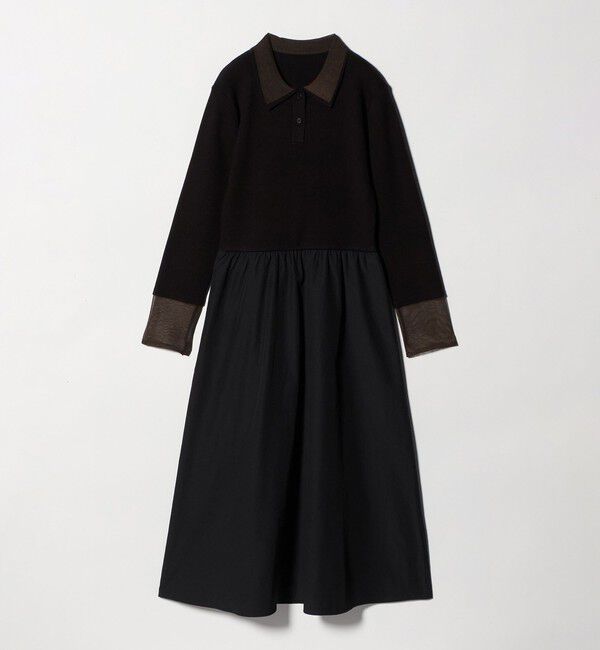 UNITED ARROWS green label relaxing「ポロニット ドッキング ワンピース」|ワンピース|