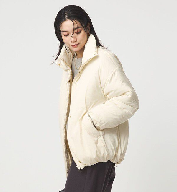 UNITED ARROWS green label relaxing「エアーパフィ スタンドカラー ブルゾン」|ブルゾン・スタジャン|