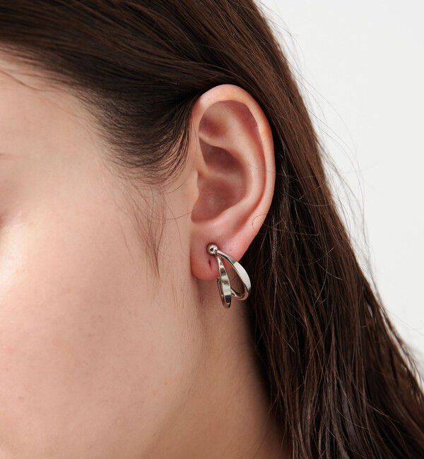 BEAUTY&YOUTH UNITED ARROWS「ユニーク サークル イヤリング」|イヤリング|SILVER