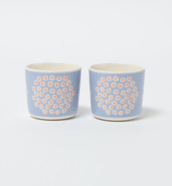 BEAUTY&YOUTH UNITED ARROWS「＜marimekko＞Puketti コーヒーカップ セット/2P -日本限定-」|グラス・マグカップ|LT.BLUE