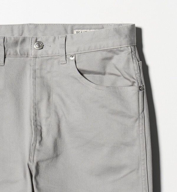 BEAUTY&YOUTH UNITED ARROWS「ストレッチ カツラギ 5ポケット パンツ」|チノ|