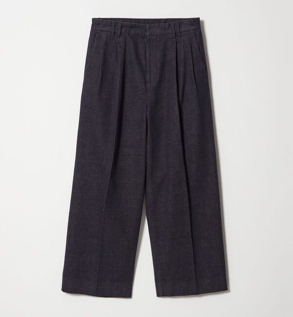 MONKEY TIME「エイジレス デニム 2P ワイド ストレート パンツ」|チノ|