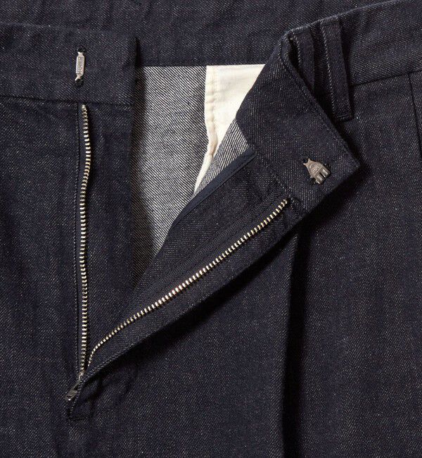 MONKEY TIME「エイジレス デニム 2P ワイド ストレート パンツ」|チノ|