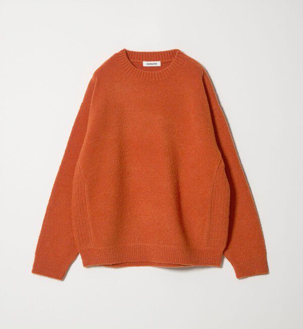 MONKEY TIME「ウール ナイロン ループヤーン クルーネック」|ニット・セーター|