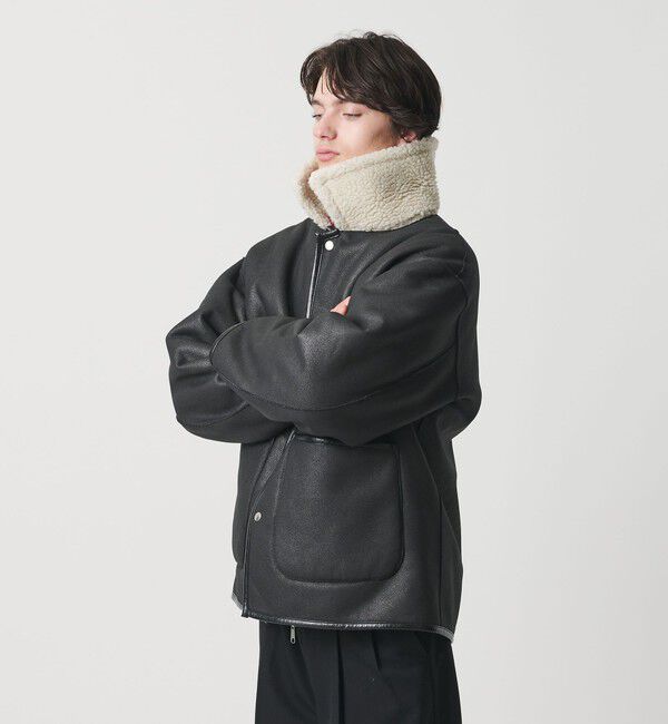 MONKEY TIME「ムートンライク リバーシブル ジャケット」|その他|