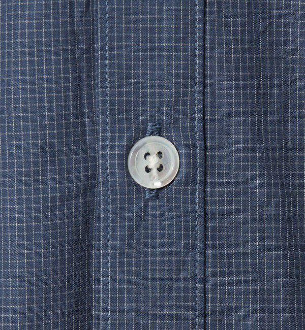 STEVEN ALAN「＜Steven Alan＞ オーガニックコットン マイクロチェック リバースシーム シャツ LOOSE」|シャツ・ブラウス|