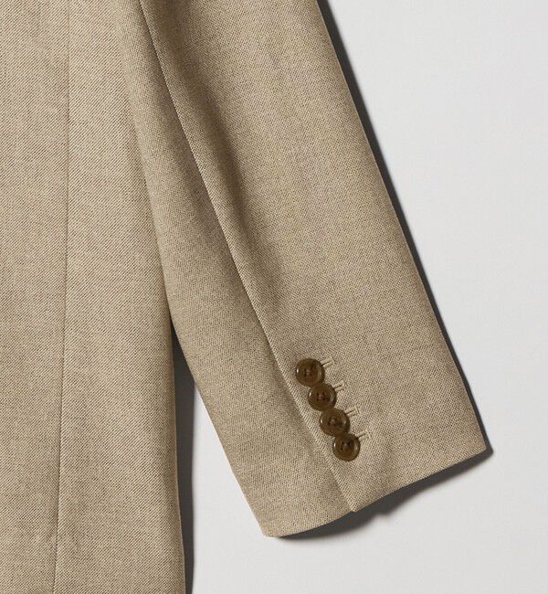 BEAUTY&YOUTH UNITED ARROWS「リネンライク ダブルジャケット」|テーラードジャケット|