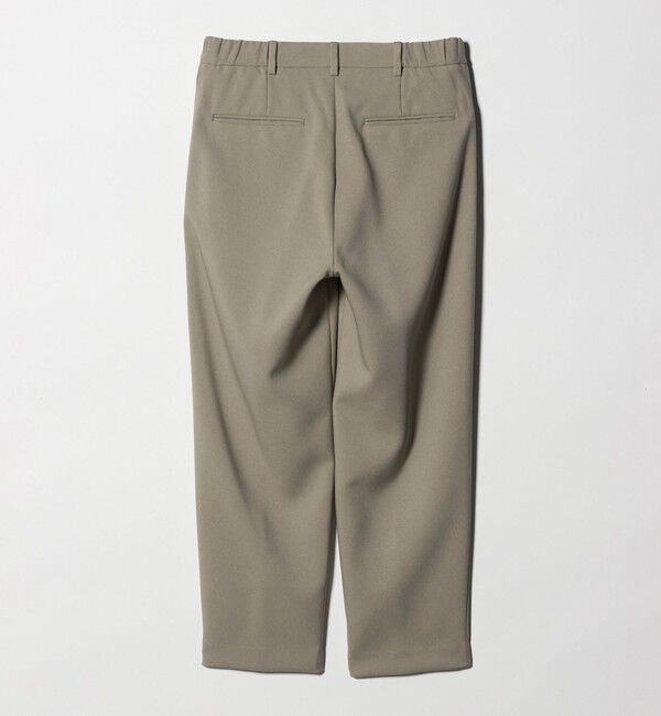 BEAUTY&YOUTH UNITED ARROWS「メランジ ダブルクロス 1プリーツ アジャスト パンツ NO.7」|チノ|