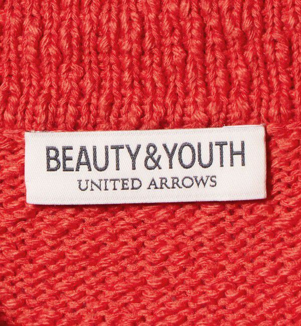 BEAUTY&YOUTH UNITED ARROWS「ヴァンプコットン ポロニット ウォッシャブル」|ニット・セーター|