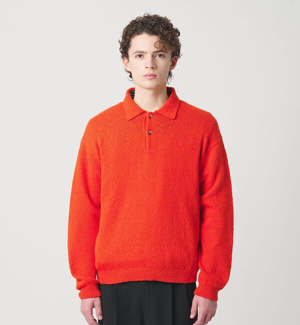 BEAUTY&YOUTH UNITED ARROWS「ヴァンプコットン ポロニット ウォッシャブル」|ニット・セーター|