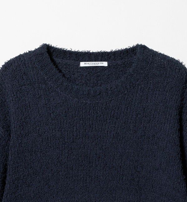 BEAUTY&YOUTH UNITED ARROWS「コットンブレンド シャギーニットプルオーバー」|ニット・セーター|