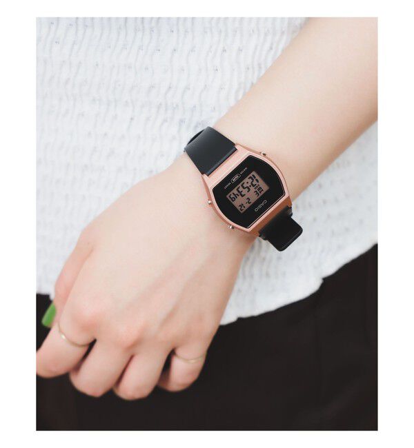 BEAMSBOY「CASIO / LW-204」|腕時計|PINK