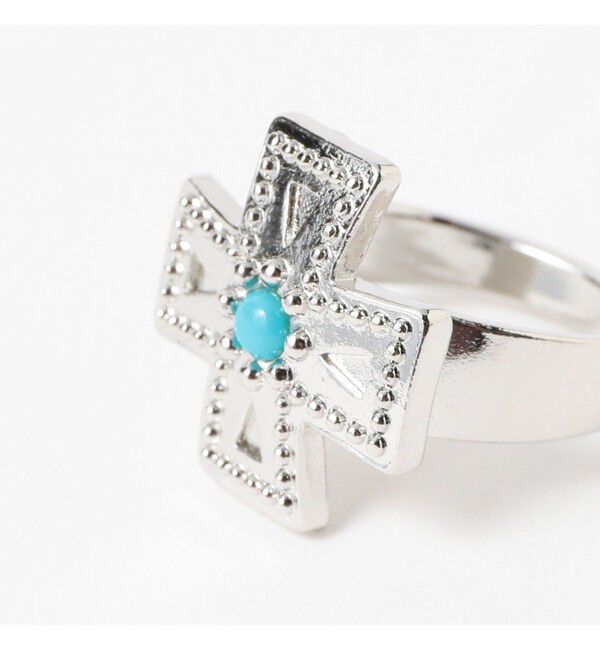 Ray BEAMS 「クロス コンチョ リング」|その他|