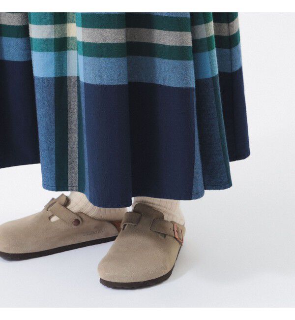 BEAMSBOY「ビッグ タータン スカート」|スカート|