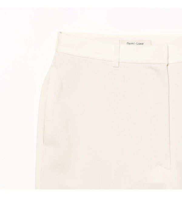 Demi-Luxe BEAMS 「ソフト ストレート パンツ＊」|チノ|