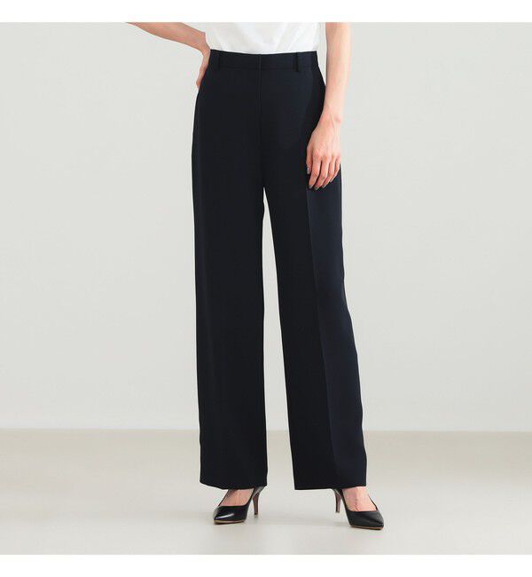 Demi-Luxe BEAMS 「ソフト ストレート パンツ＊」|チノ|