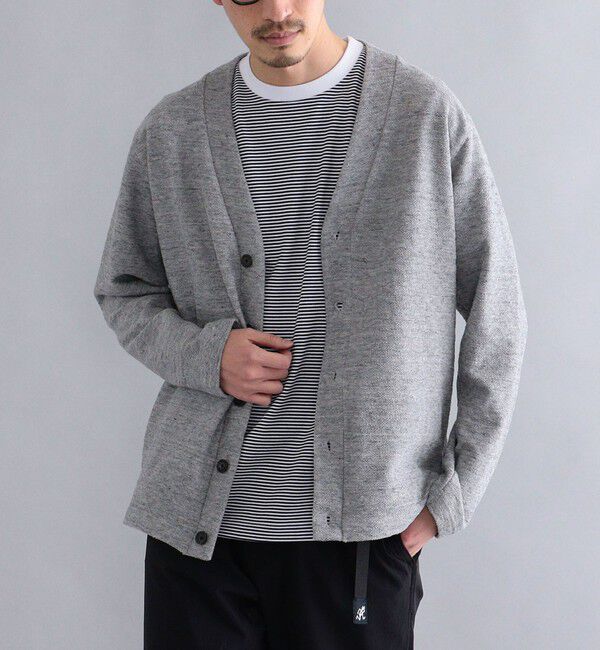 SHIPS「SHIPS: ラッチパイル Vネック カーディガン」|カーディガン|