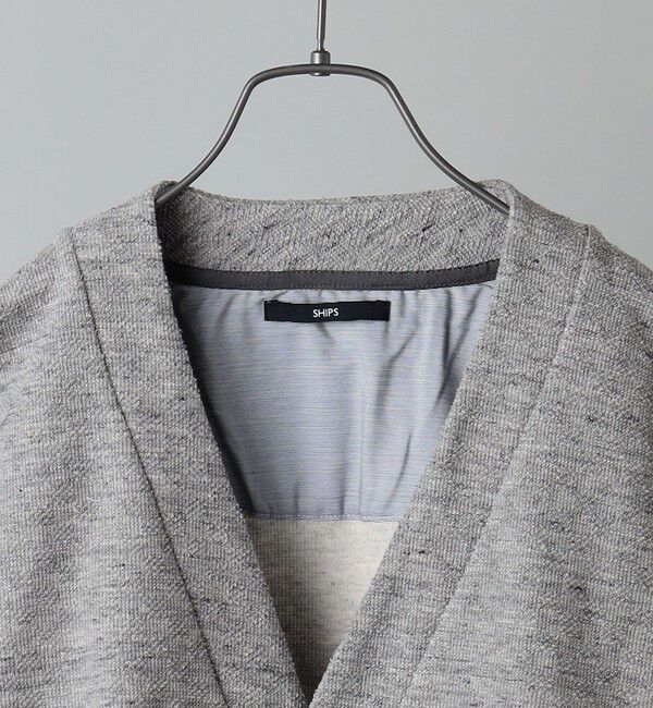 SHIPS「SHIPS: ラッチパイル Vネック カーディガン」|カーディガン|