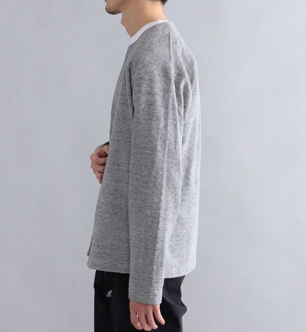 SHIPS「SHIPS: ラッチパイル Vネック カーディガン」|カーディガン|