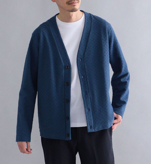 SHIPS「SHIPS: ラッチパイル Vネック カーディガン」|カーディガン|